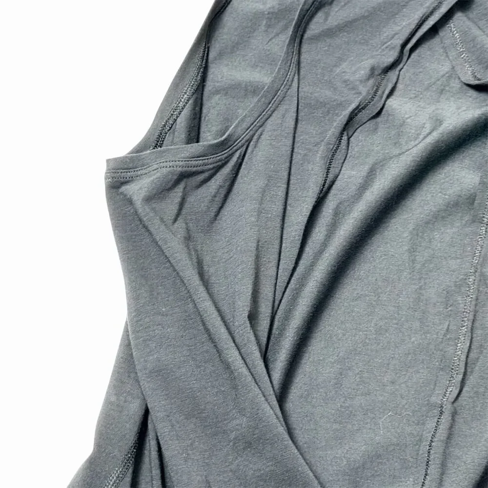 Lululemon Women's Open Back Tank Top Black Size L Casual Summer - Picture 9 of 10